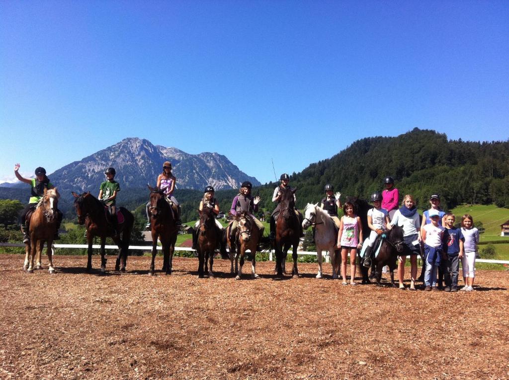 Reitbauernhof Schartner Hotel Altaussee Buitenkant foto